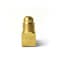 Thrifco Plumbing No. 49 1/4 Inch x 1/8 Inch Brass Flare MIP 90 Elbow 4401145 - alternate 3